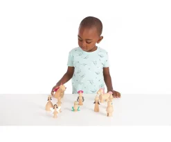 Niños TickiT Figuras Fantasía De Madera
