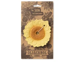 Oli & Carol Flor Mordedor Látex Oli&Carol Sun The Sunflower^Niños Juguetes Para Niños De Un Año