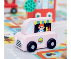 Niños Janod Food Truck de Madera Ciudad Cross Roads