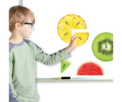 Niños Learning Resources Fracciones Magnéticas de Frutas