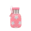 Tutete Funda Neopreno Estrellas Rosa Chicle 350ml Personalizable^ Botellas De Acero