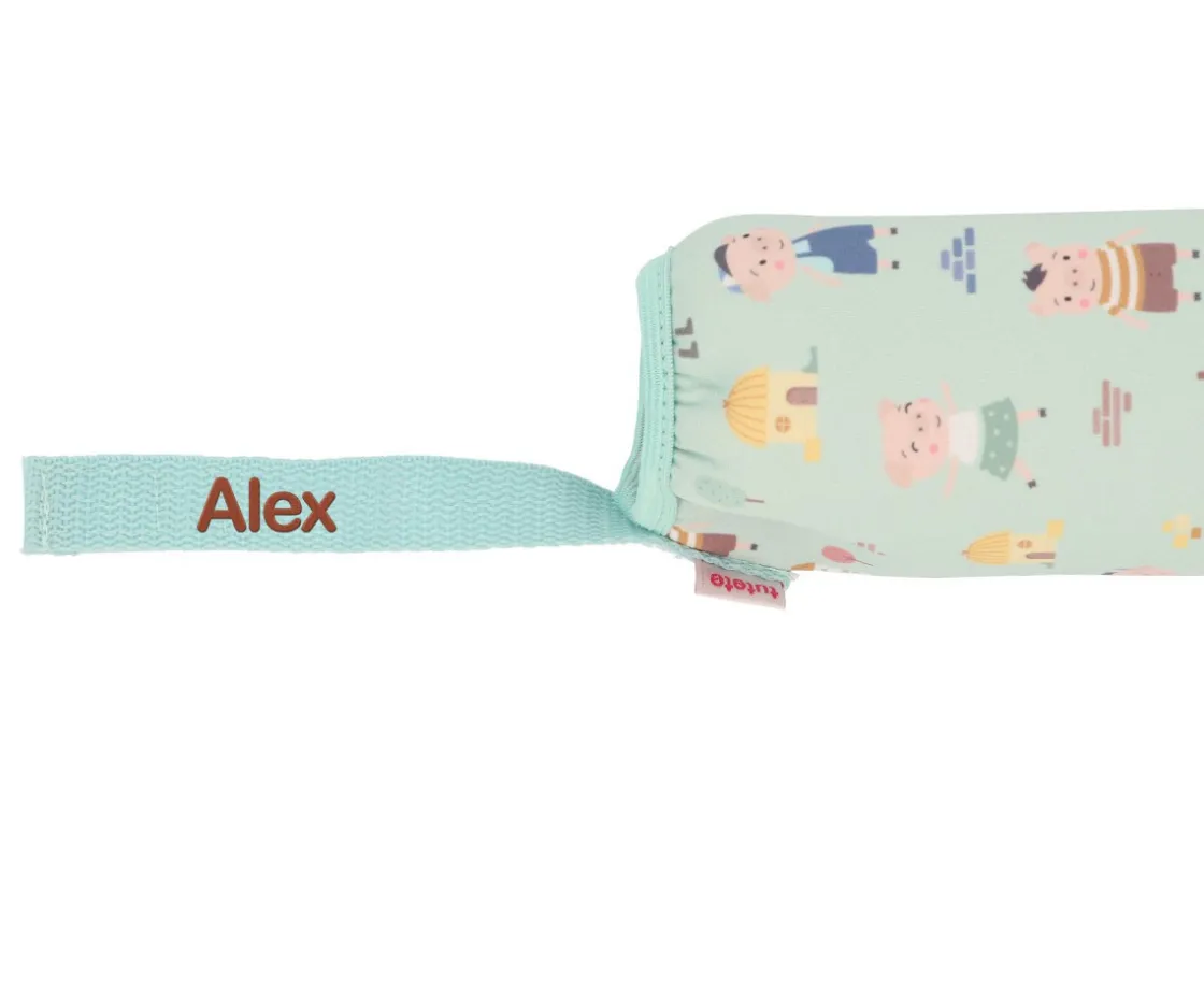 Tutete Funda Neopreno 500ml Personalizable The Three Little Pigs