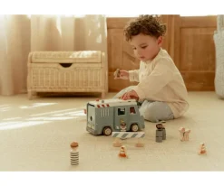 Niños Little Dutch Furgón Policial de Madera FSC