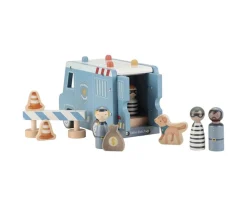 Niños Little Dutch Furgón Policial de Madera FSC