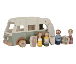 Niños Little Dutch Furgoneta Retro y Muñecos Encajables FSC
