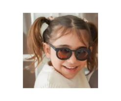 Grech & Co Gafas de Sol Flexible Polarizadas (0-2años) Black^Niños Gafas De Sol Para Niños