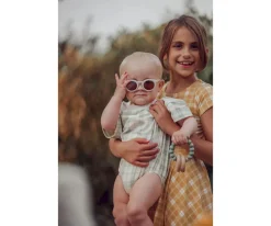 Grech & Co Gafas de Sol Flexible Polarizadas (0-2años) Black^Niños Gafas De Sol Para Niños