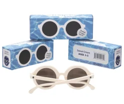 Babiators Gafas de Sol Flexibles (+6 años) Original Round Sweet Cream^Niños Gafas De Sol Para Niños