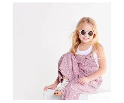 Babiators Gafas de Sol Flexibles (3-5años) Euro Round Amber Lenses Sweet Cream^Niños Gafas De Sol Para Niños
