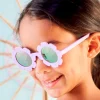 Babiators Gafas de Sol Flexibles (0-24m) Polarizadas Flower Irresistible Iris^Niños Gafas De Sol Para Niños