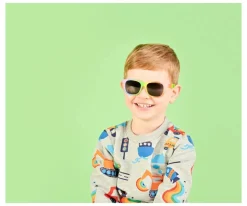 Babiators Gafas de Sol Flexibles Navigators (0-24meses) Neon Road Rainbow^Niños Gafas De Sol Para Niños