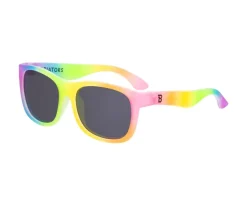 Babiators Gafas de Sol Flexibles Navigators (0-24meses) Neon Road Rainbow^Niños Gafas De Sol Para Niños