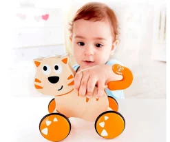 Niños Hape Gatito Dante Push And Go