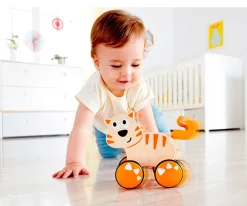 Niños Hape Gatito Dante Push And Go