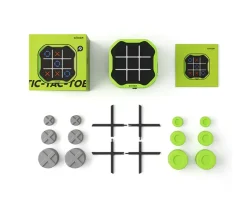 Niños GiiKER Tres en Raya Tic-Tac-Toe Bolt Verde