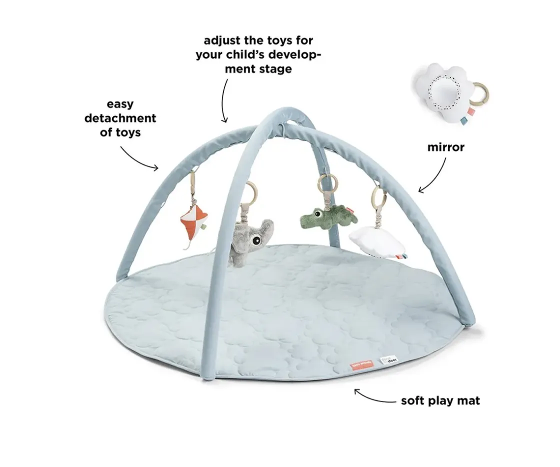 Niños Done by Deer Gimnasio Actividades Playground Blue