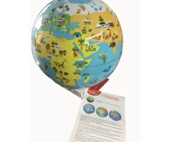 Caly Globo Globo Terráqueo Hinchable Pequeños Viajeros 30cm