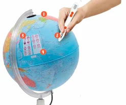 Niños Tecnodidattica Globo Terráqueo Luminoso Parlamondo