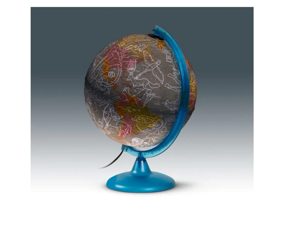 Niños Tecnodidattica Globo Terráqueo Noche y Día Esfera 25cm