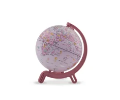 Niños Tecnodidattica GloboTerráqueo Mini Giacomino Pink Zoo 16cm