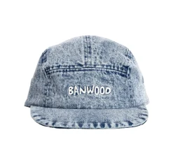 Banwood Gorra Washed 5 Paneles Denim