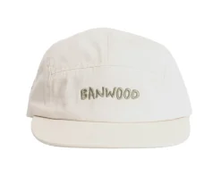 Banwood Gorra Washed 5 Paneles Crema