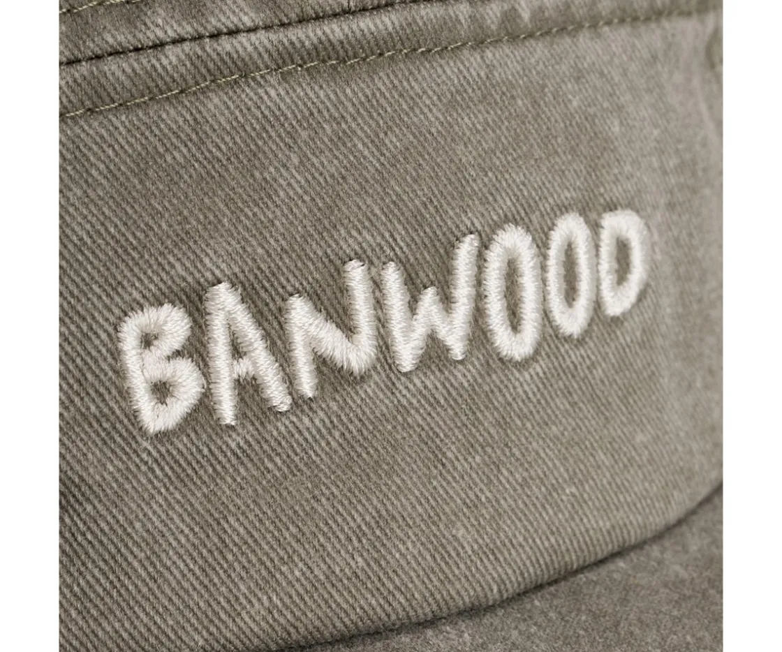 Banwood Gorra Washed 5 Paneles Sage^ Gorros