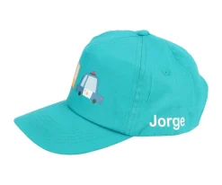 Tutete Textil Gorra con Visera Junior Verde Vintage Cars Personalizada^ Gorros