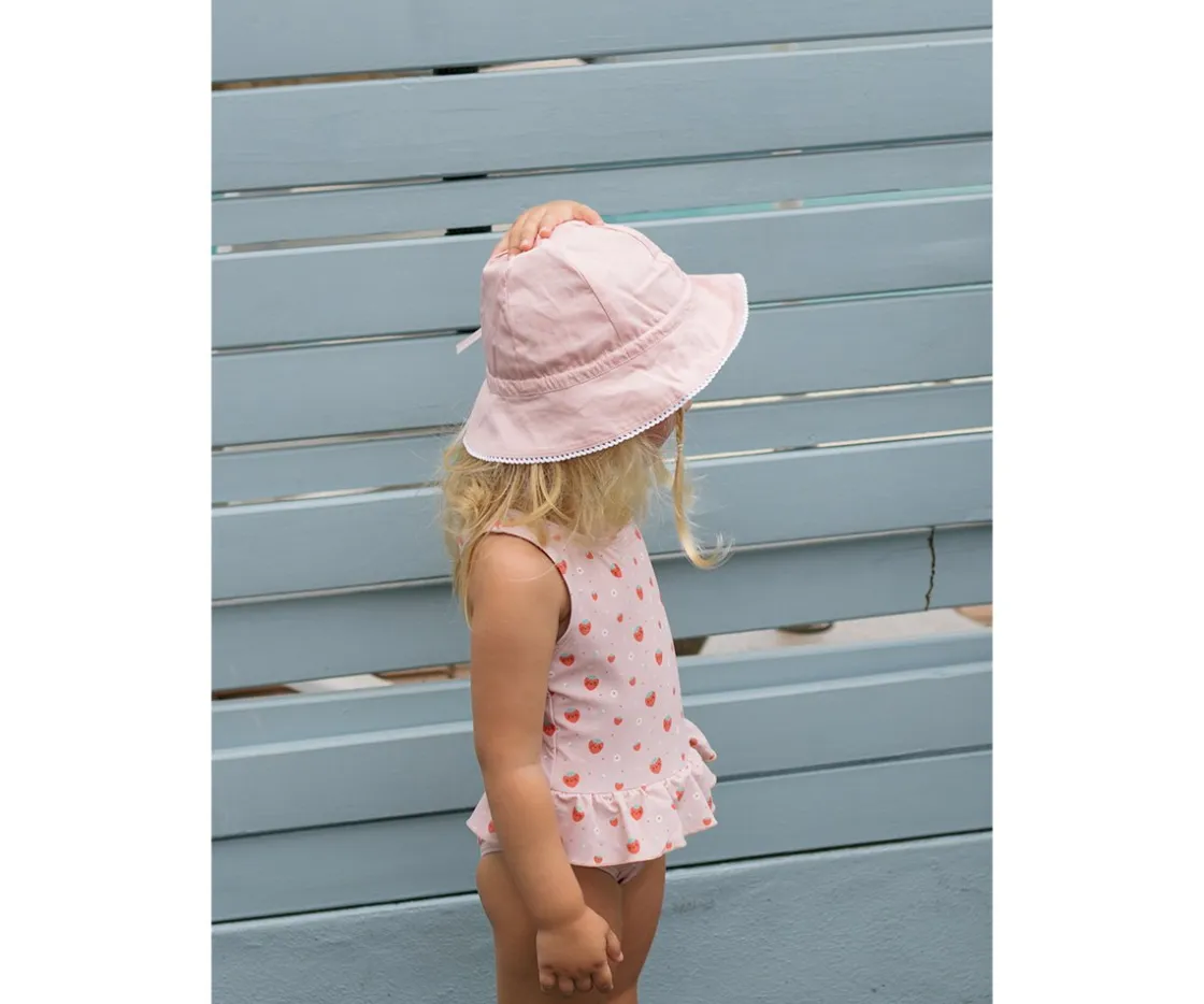 Monnëka Gorrito Algodón Ajustable Pink