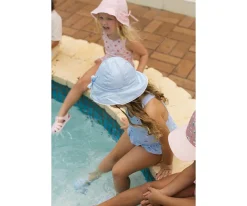 Monnëka Gorrito Algodón Ajustable Serenity Blue