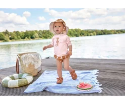 Lassig Gorrito de Baño Reversible Seahorse Caramel^ Gorritos De Playa