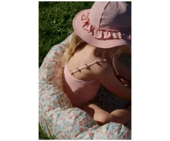 Konges Slojd Gorrito de Playa Fleuri Powder Pink