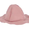 Tutete Textil Gorro Pescador Popelín Rosa Palo para Muñeco Soft^Niños Accesorios Para Muñecas
