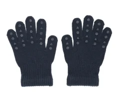 Niños GoBabyGo Guantes Antideslizantes Lana Merino Navy Blue