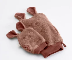 Niños BIBS Guantes de Baño Woodchuck
