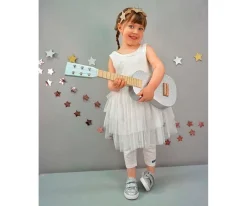 Niños JaBaDaBaDo AB Guitarra Plateada