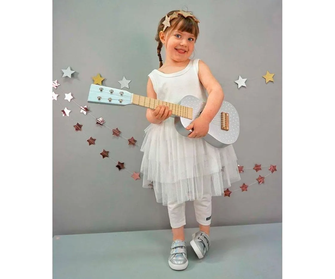 Niños JaBaDaBaDo AB Guitarra Plateada