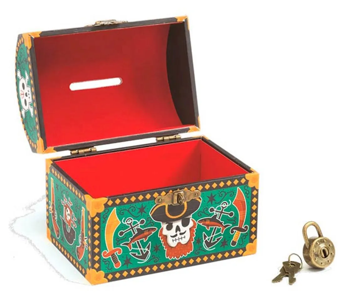 Niños Djeco Hucha Cofre Pirata