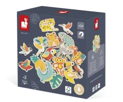 Niños Janod Imanes Tropicales 24 Piezas