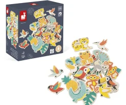 Niños Janod Imanes Tropicales 24 Piezas