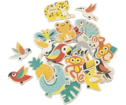 Niños Janod Imanes Tropicales 24 Piezas