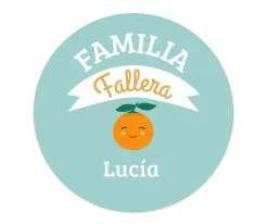 Tutete Imán Personalizado Bebé Familia Fallera^ Chapas Personalizadas