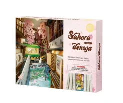 Rolife Inserto para Estante Librería Sakura Densya^Niños Manualidades Para Niños