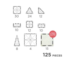 Niños Cleverclixx Inventive Pack Intense 125 piezas