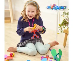 Niños Clixo Itsy Pack - Flamingo / Turquoise 18 Piezas