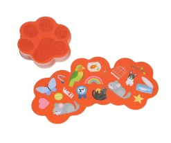 Niños Petit Collage Juego de Cartas Animales de Compañía Jumble