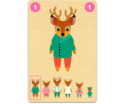 Niños Djeco Juego de Cartas Familou