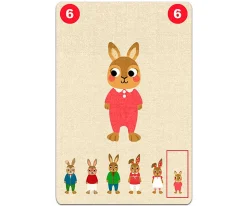 Niños Djeco Juego de Cartas Familou