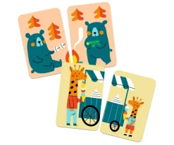 Niños Djeco Juego de Cartas Misti' Loup