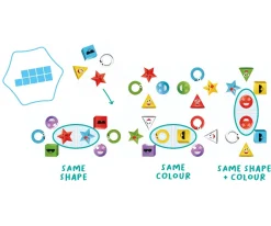 Niños FlexiQ Juego de Cartas Pattern Party